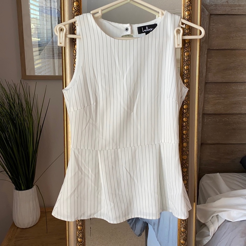 Professional looking white top